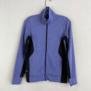 ADIDAS Purple Zip Jacket